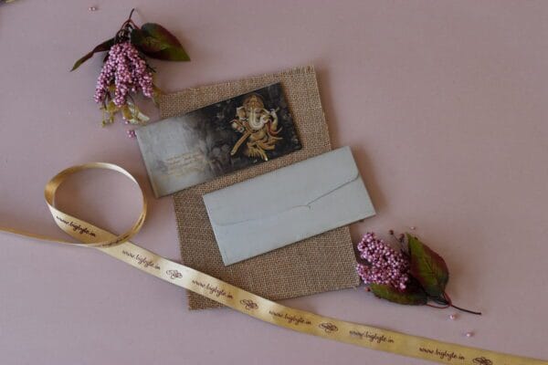 Elegant Ganesh Ji Shagun Envelope