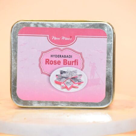 Hyderabadi Rose Burfi