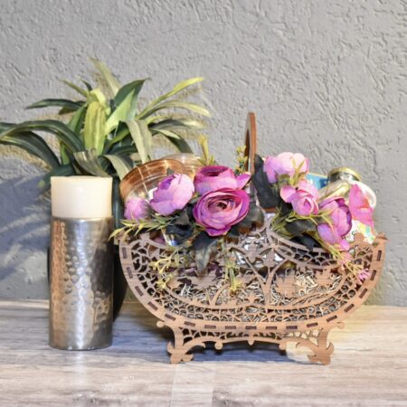 Floral Laser Cut Hamper