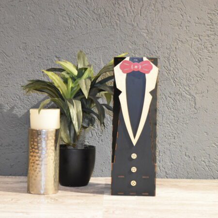 Tuxedo Wine Bottle Cover – Dress Your Gift in Style