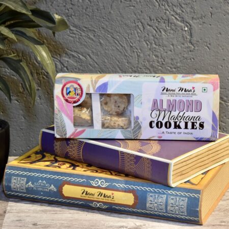 Almond Makhana Cookies