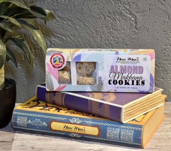 Almond Makhana Cookies
