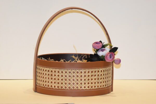 Round Cane Basket