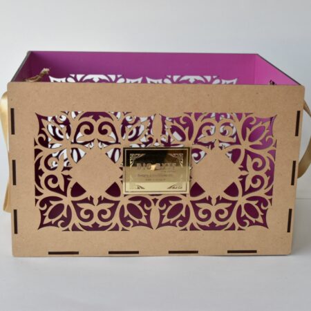 Rectangle Laser Cut Hamper