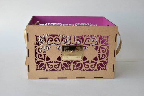 Rectangle Laser Cut Hamper
