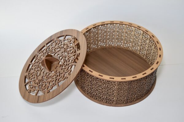 Round Laser Cut box