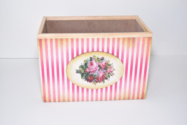 Striper Wooden Crate