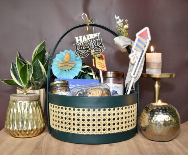 Green Cane Indulgence Basket